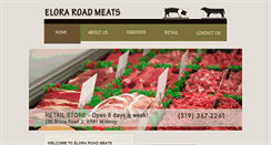 Desktop Screenshot of eloraroadmeats.ca